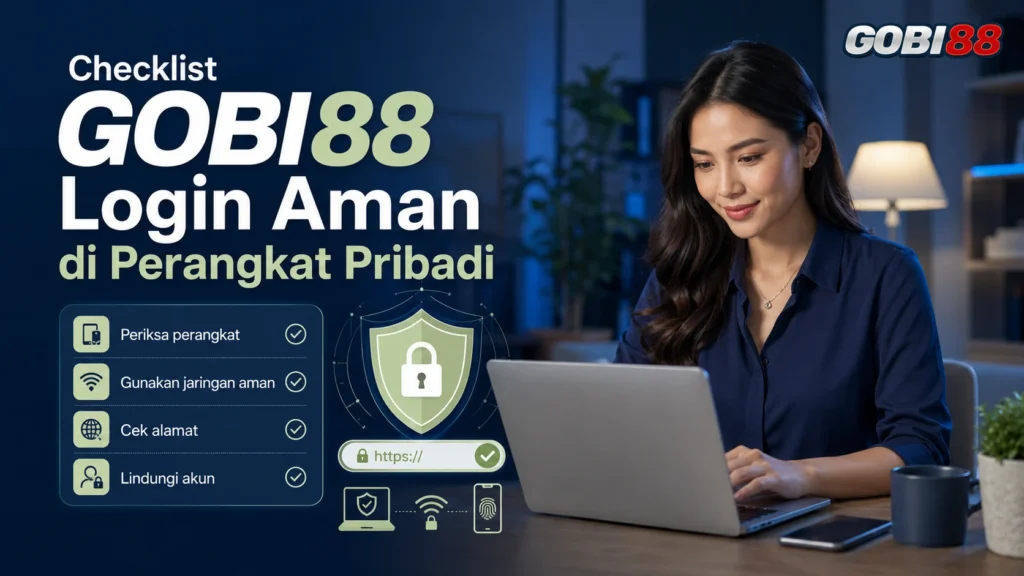 Checklist GOBI88 login aman menggunakan perangkat pribadi