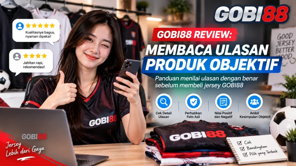GOBI88 Review membaca ulasan produk secara objektif sebelum memilih
