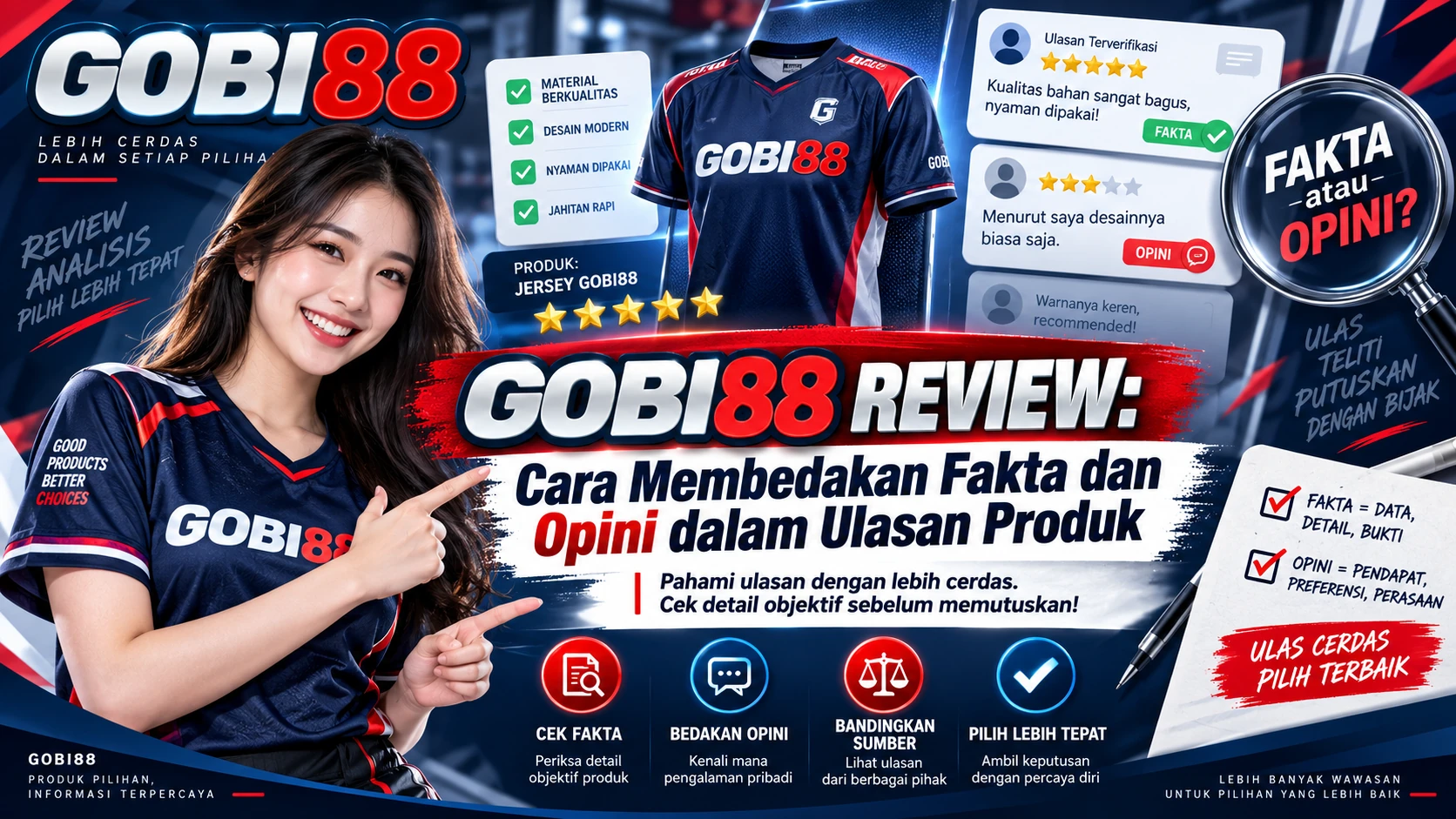 GOBI88 REVIEW: Cara Membedakan Fakta dan Opini dalam Ulasan Produk