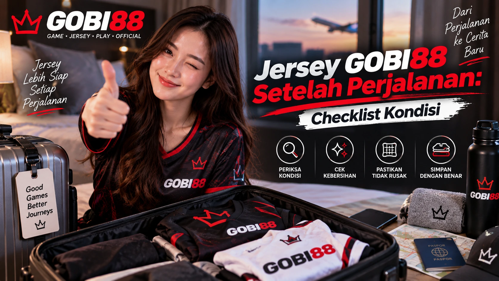 Jersey GOBI88 Setelah Perjalanan: Checklist Kondisi