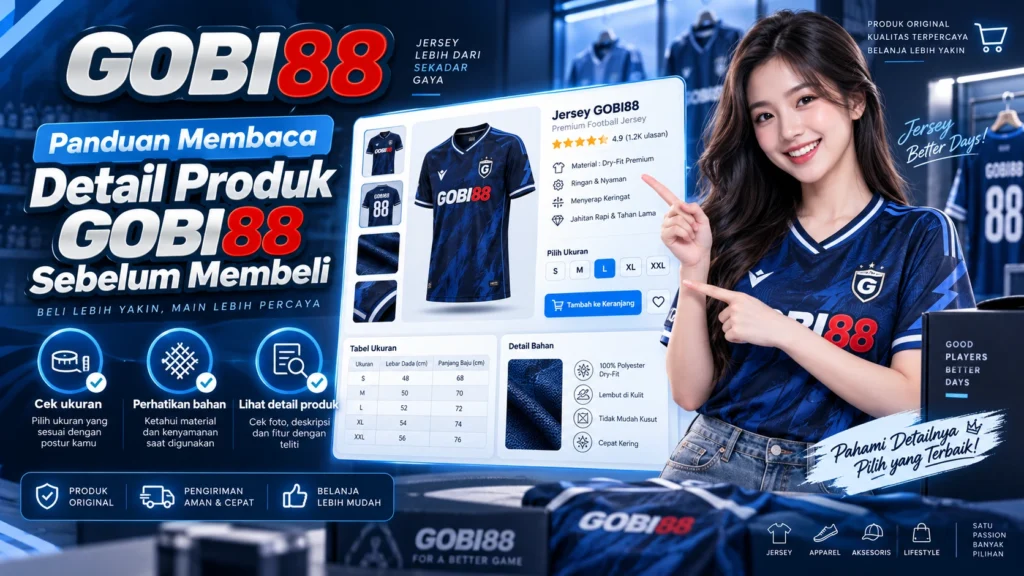 Panduan membaca detail produk GOBI88 sebelum membeli